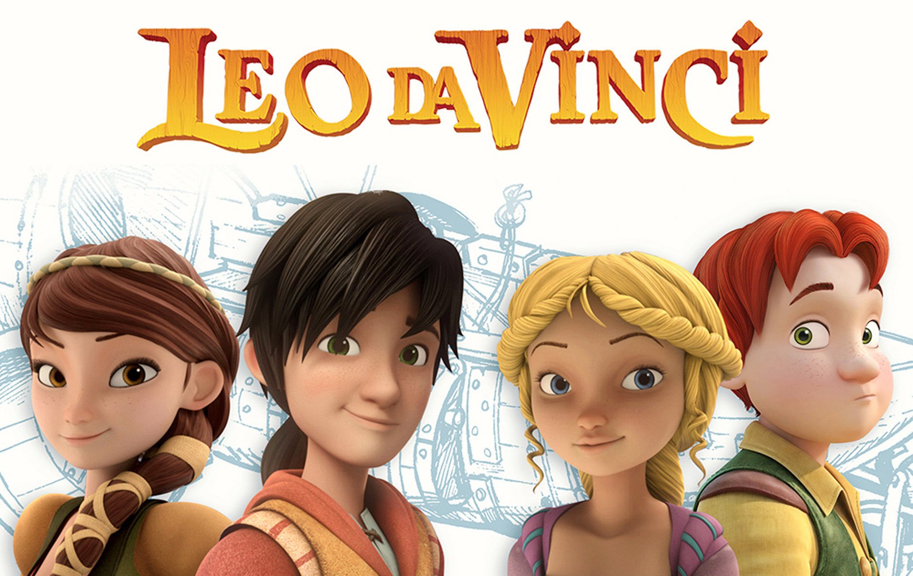 KIKA sceglie la serie animata Leo Da Vinci