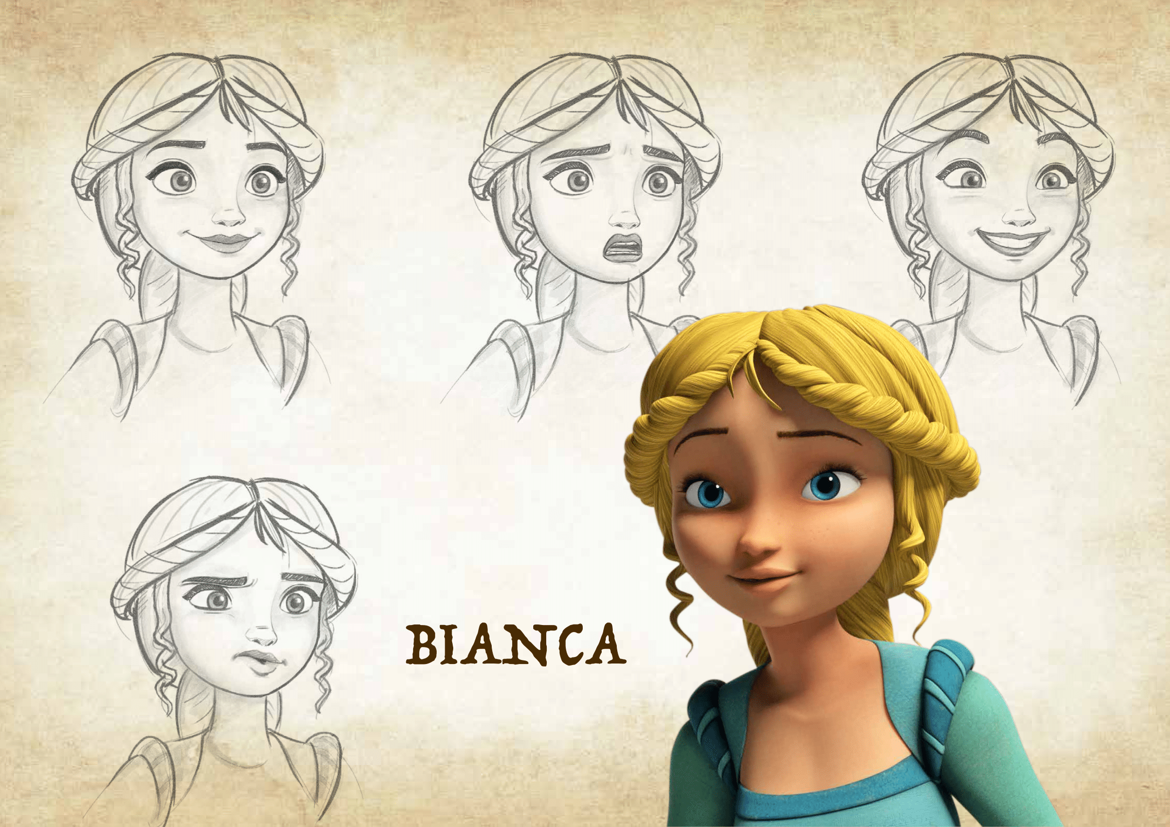 Bianca De’ Medici - personaggi seconda stagione Leo da Vinci