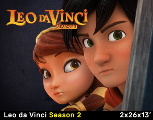 leo da Vinci stagione 2 box